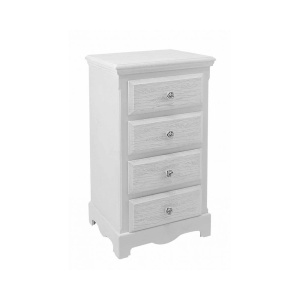 Mobile cassettiera Blanc 4 Cassetti 40x30x76h