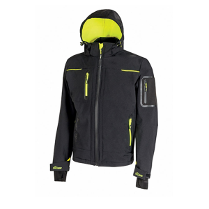 Giacca in Softshell antinfortunistica Space black carbon 