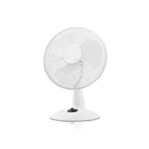 Ventilatore Da Tavolo Bianco 40cm Regolabile 3 Velocita' 40w