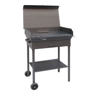 Barbecue Oleandro C/Ruote 35X50X90H