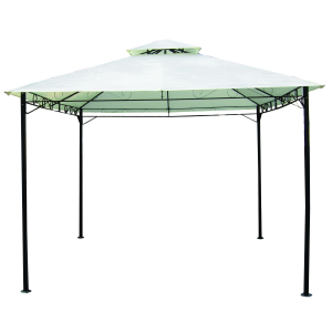 Gazebo In Metallo 3X3 Ecru