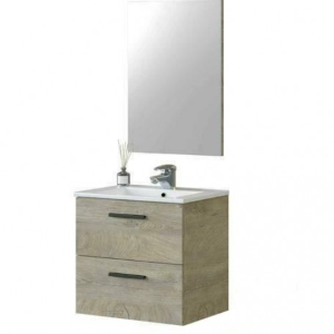 Mobile Bagno Sospeso Rovere Alaska Cm 60x45x60H