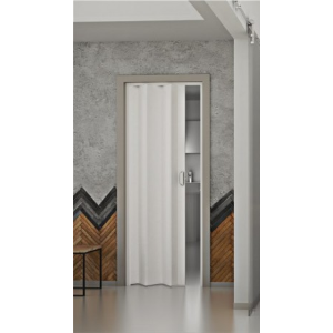 Porta a soffietto monica 83x214h bianco