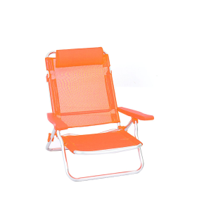 Spiaggina Reclinabile Comfort Arancione OT-002