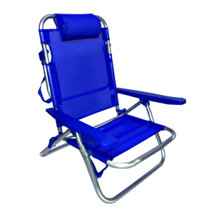 Spiaggina Reclinabile Comfort Blu