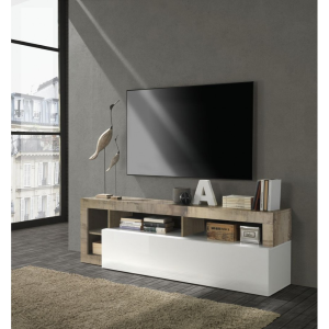 Base TV Hamburg Bianco Pero