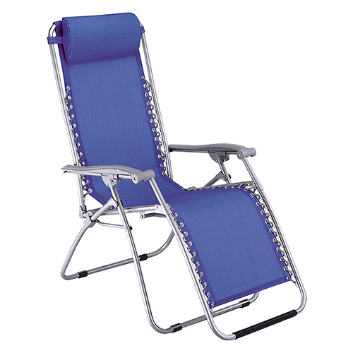 Sdraio Relax reclinabile Virtus Blu
