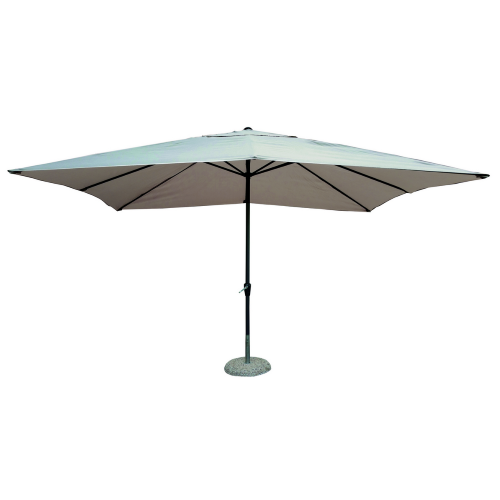 Ombrellone in alluminio 3x3 8 stecche Ecru