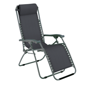 Sdraio Relax reclinabile Virtus Grigio Scuro