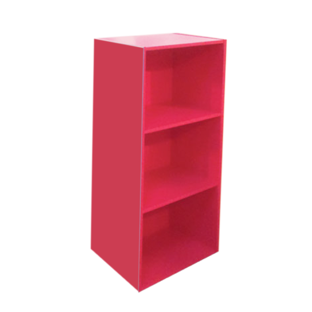 Libreria colorata componibile multiuso modulare 42x29x89H 3 Ripiani Easy Kit